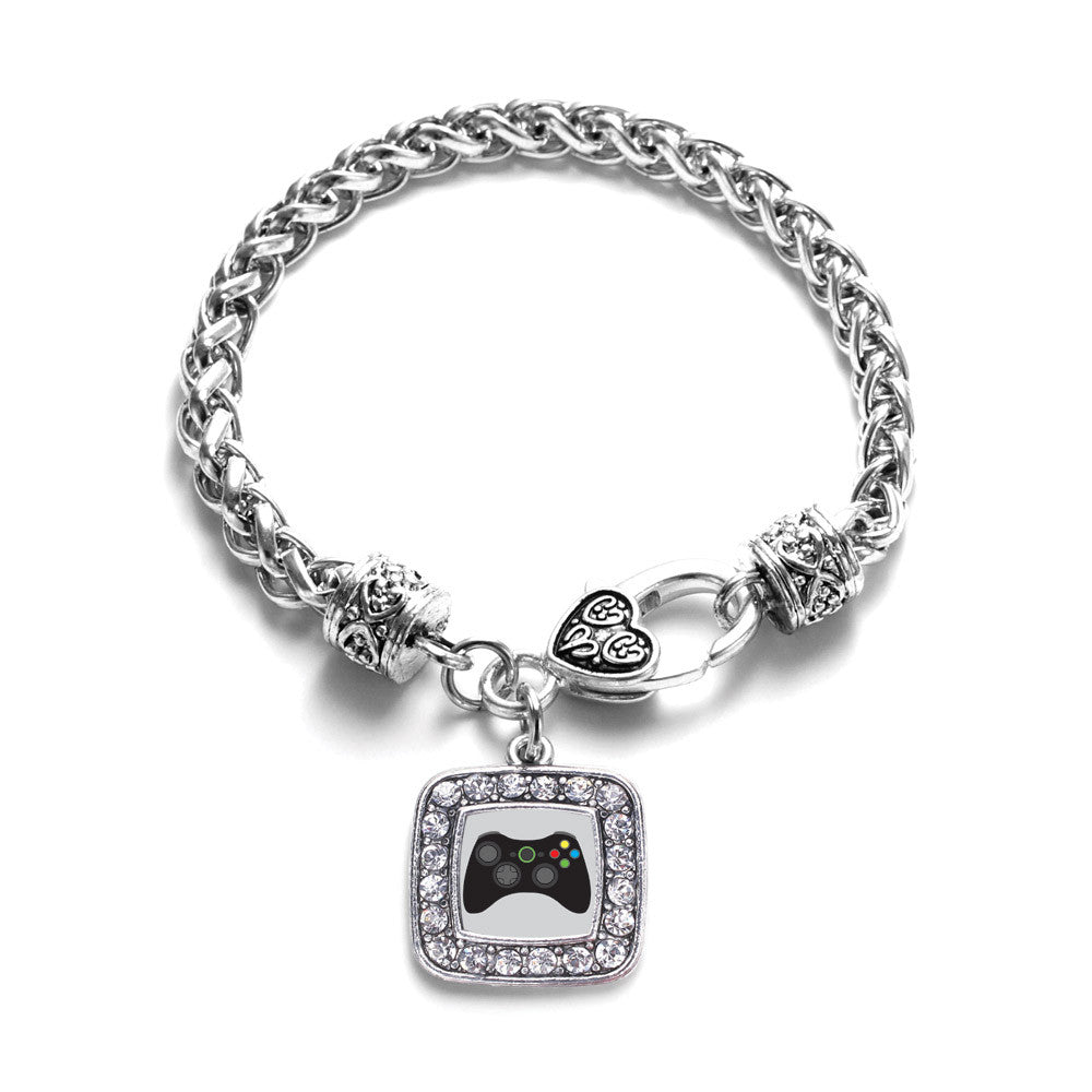 Gamer Girl Square Charm
