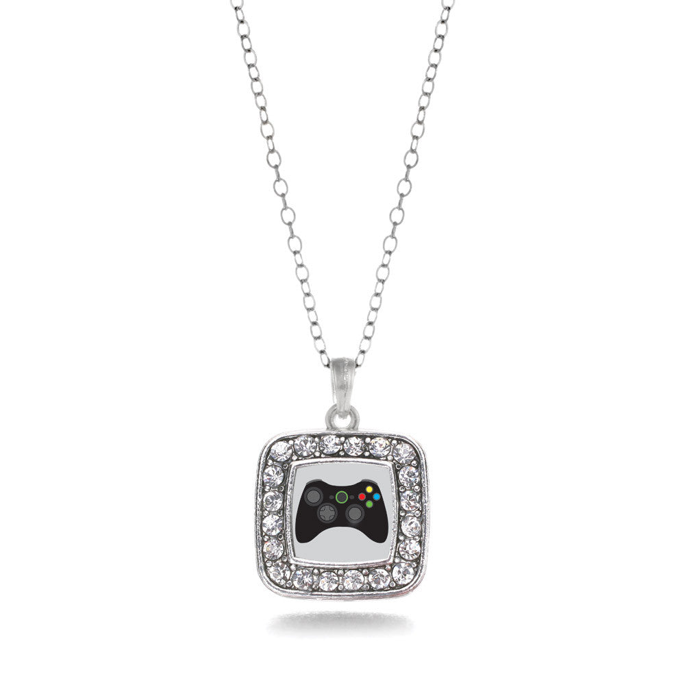 Gamer Girl Square Charm