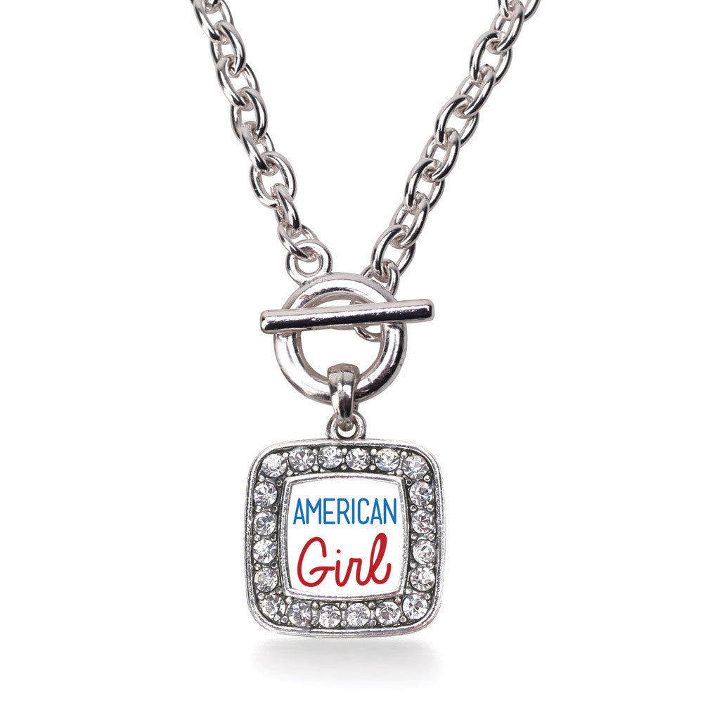 American Girl Square Charm