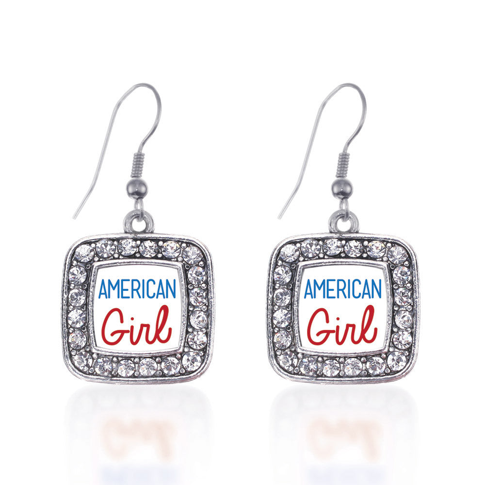 American Girl Square Charm