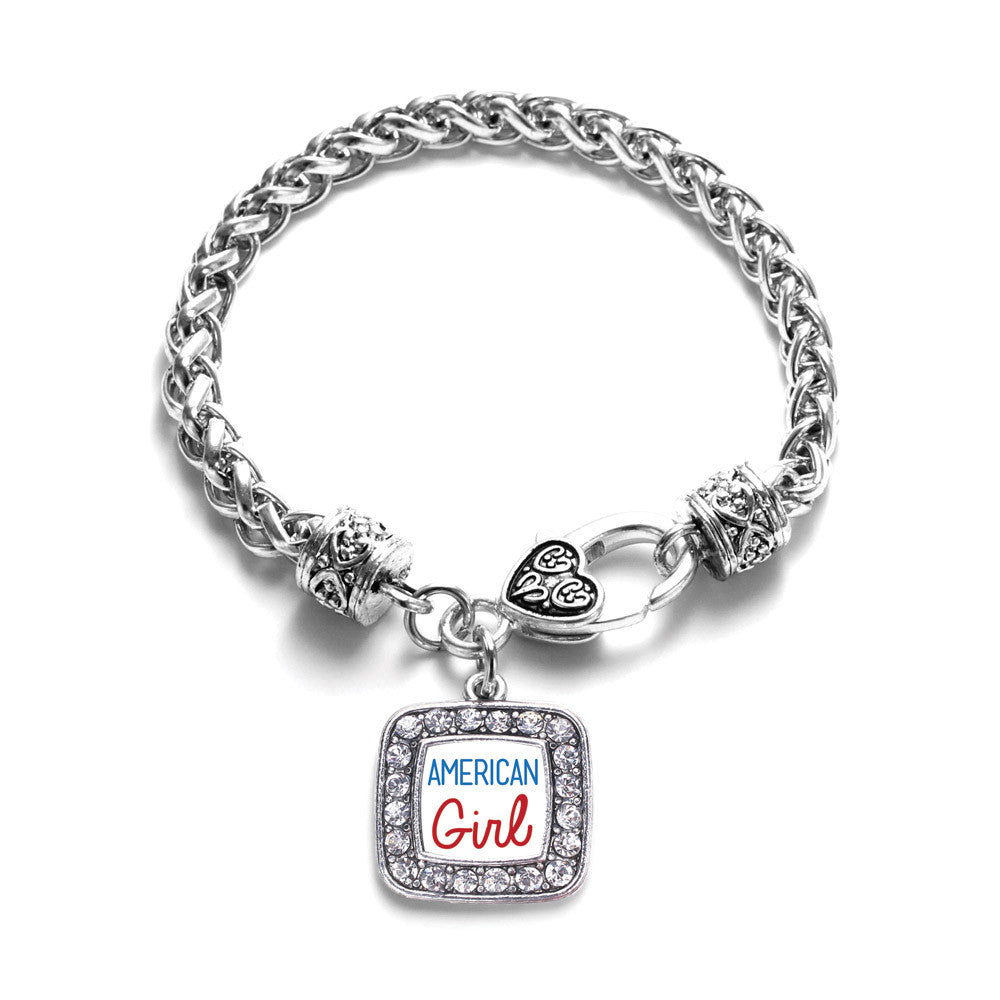 American Girl Square Charm