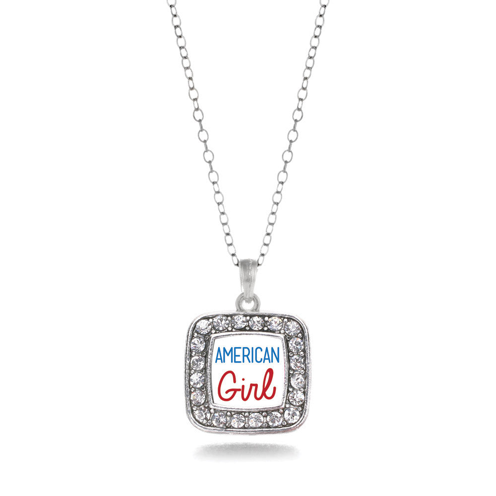 American Girl Square Charm
