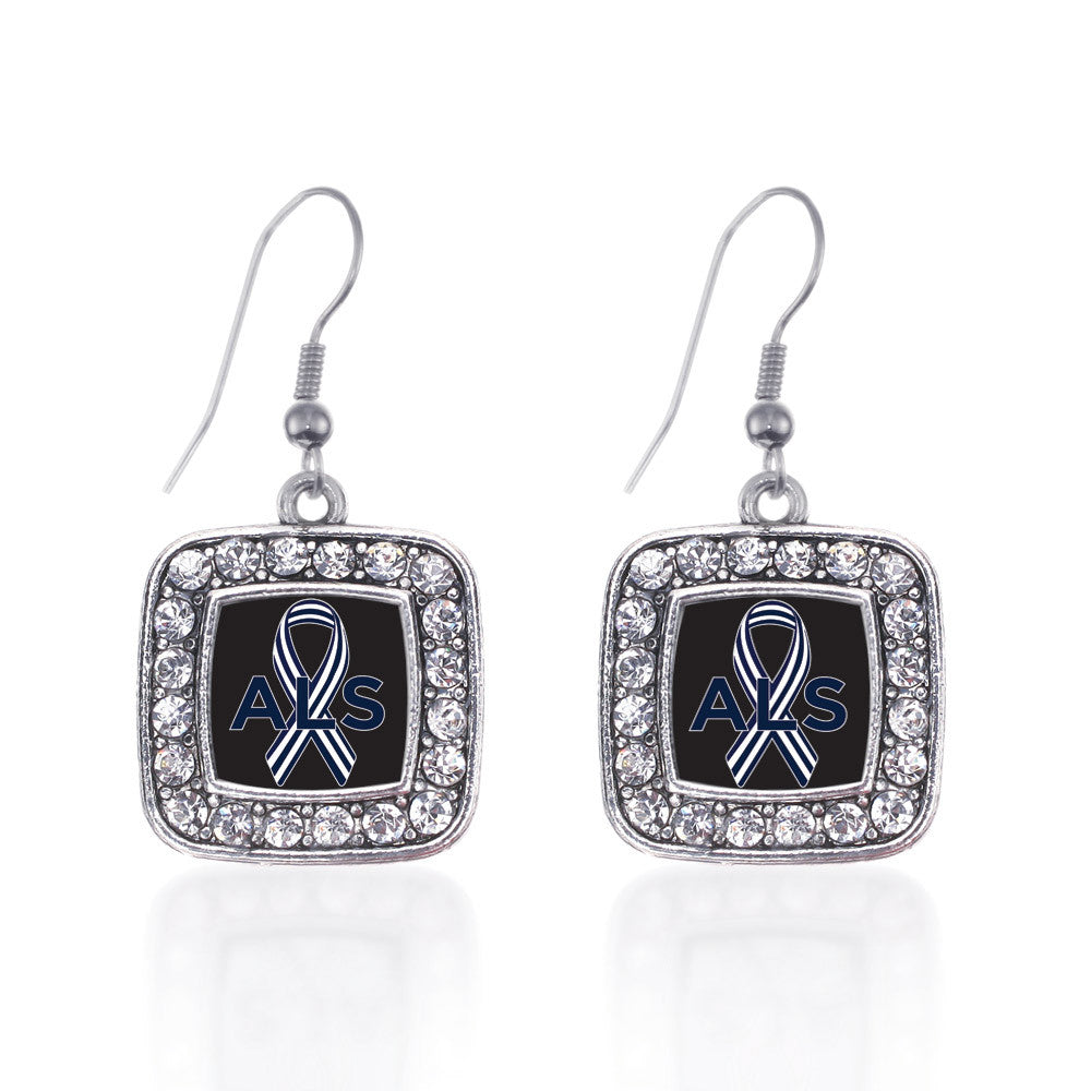 ALS Awareness Square Charm
