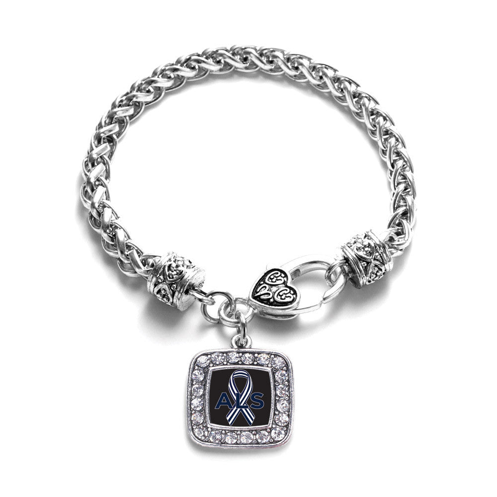 ALS Awareness Square Charm