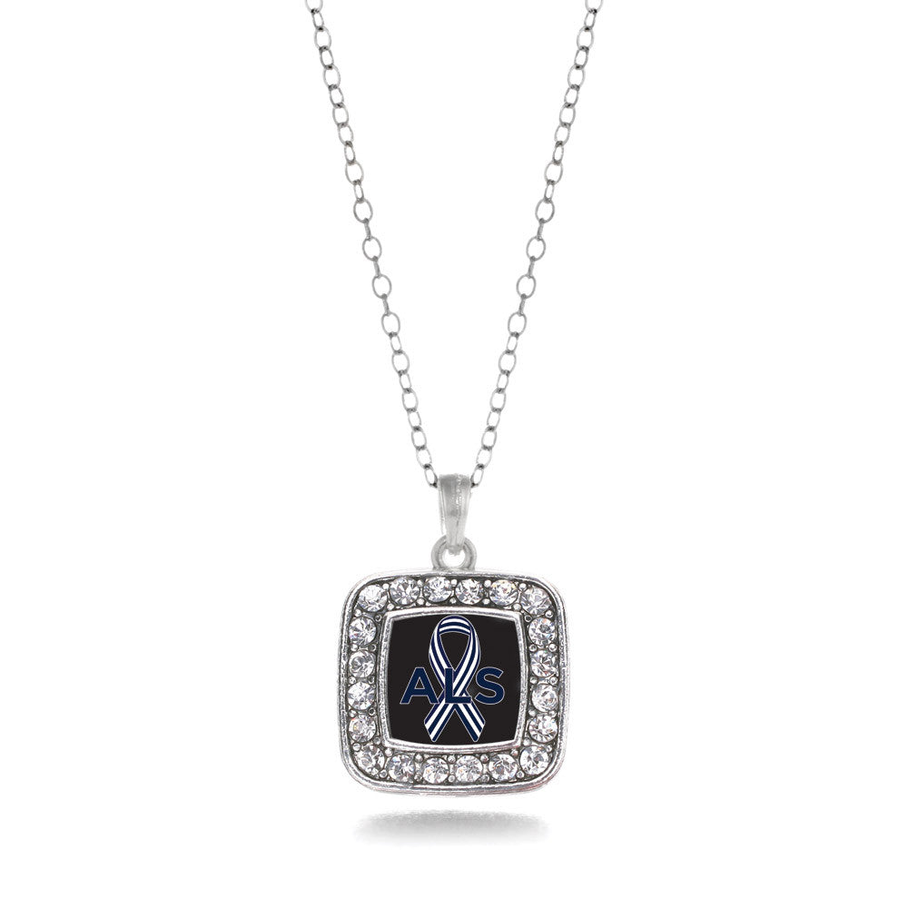 ALS Awareness Square Charm
