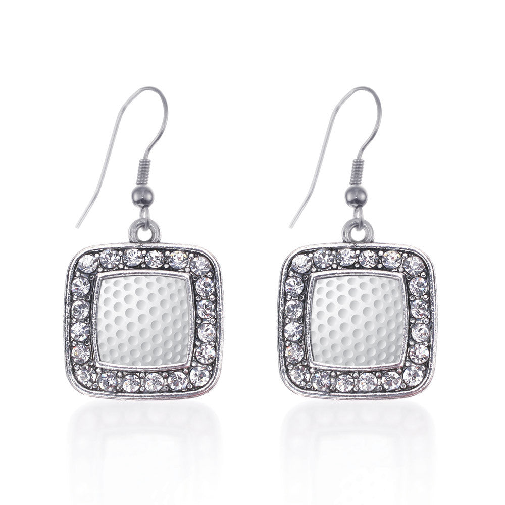 Golf Lovers Square Charm