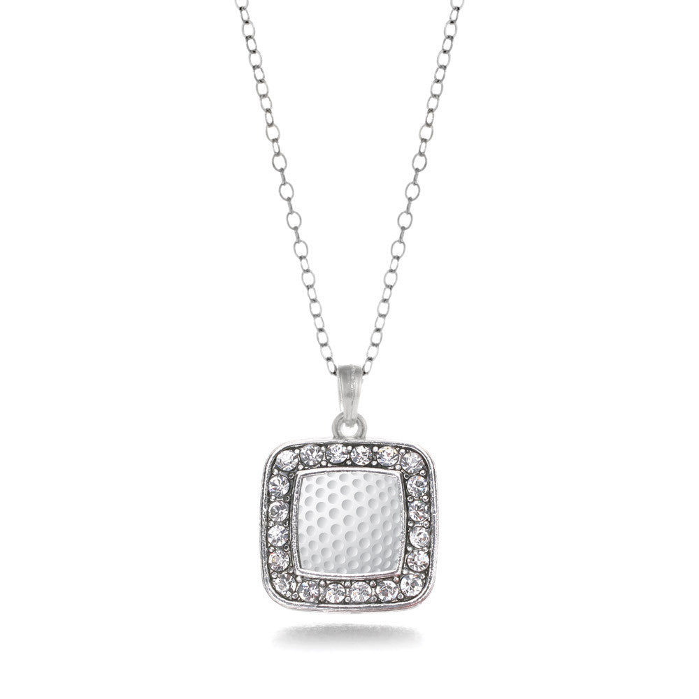 Golf Lovers Square Charm