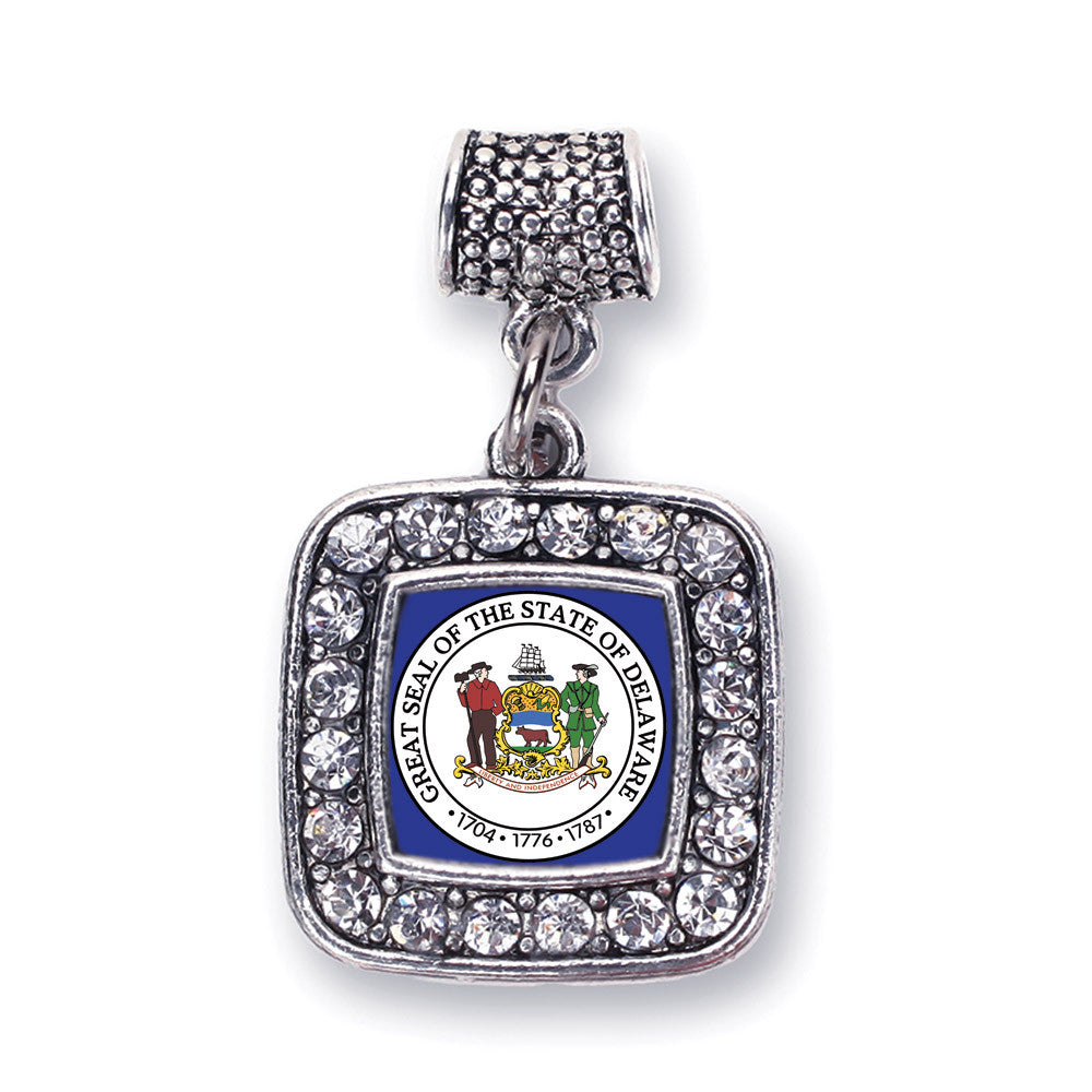 Delaware Flag Square Charm