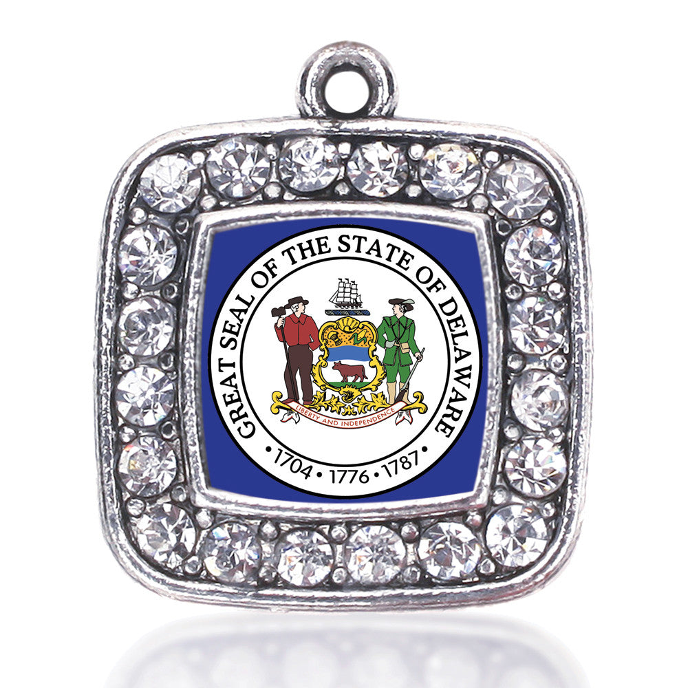 Delaware Flag Square Charm