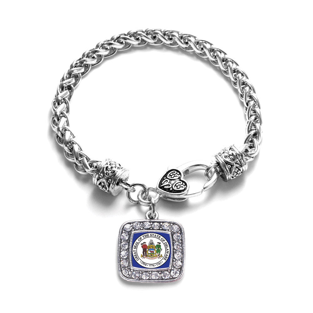 Delaware Flag Square Charm
