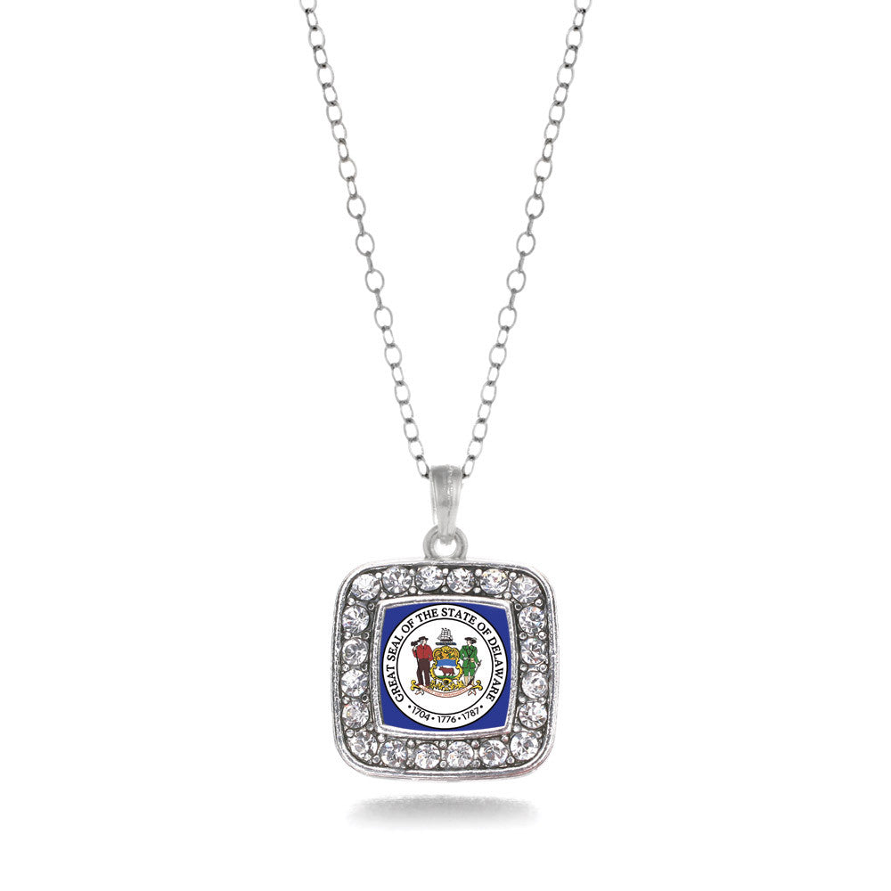 Delaware Flag Square Charm