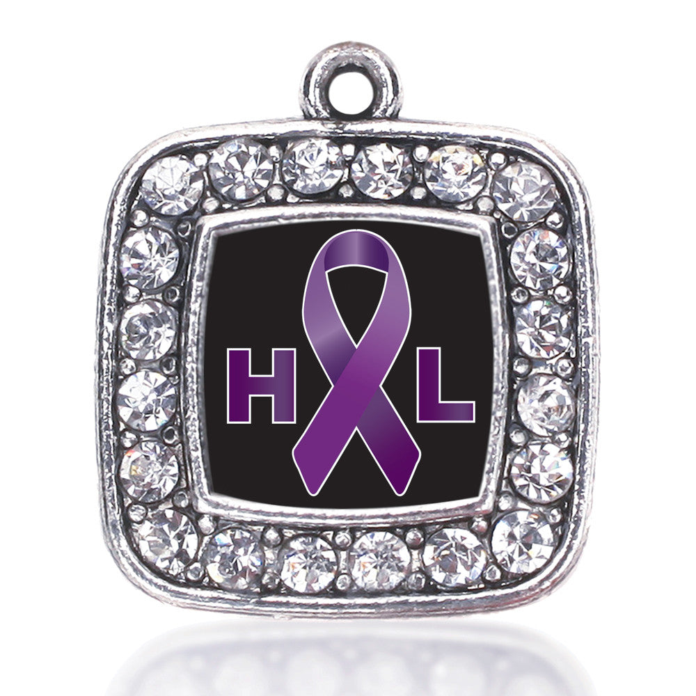 Hodgkin's Lymphoma Support Square Charm