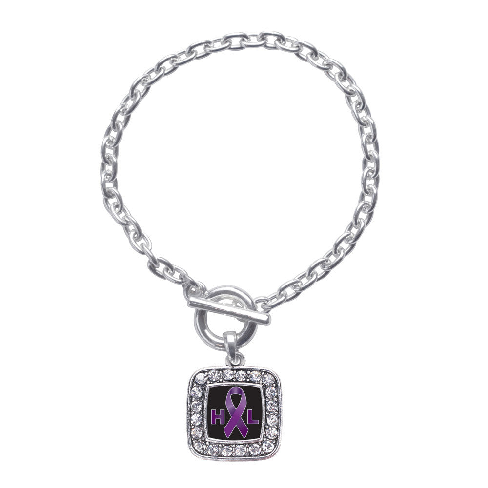 Hodgkin's Lymphoma Support Square Charm