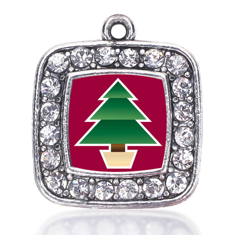 Holiday Tree Square Charm