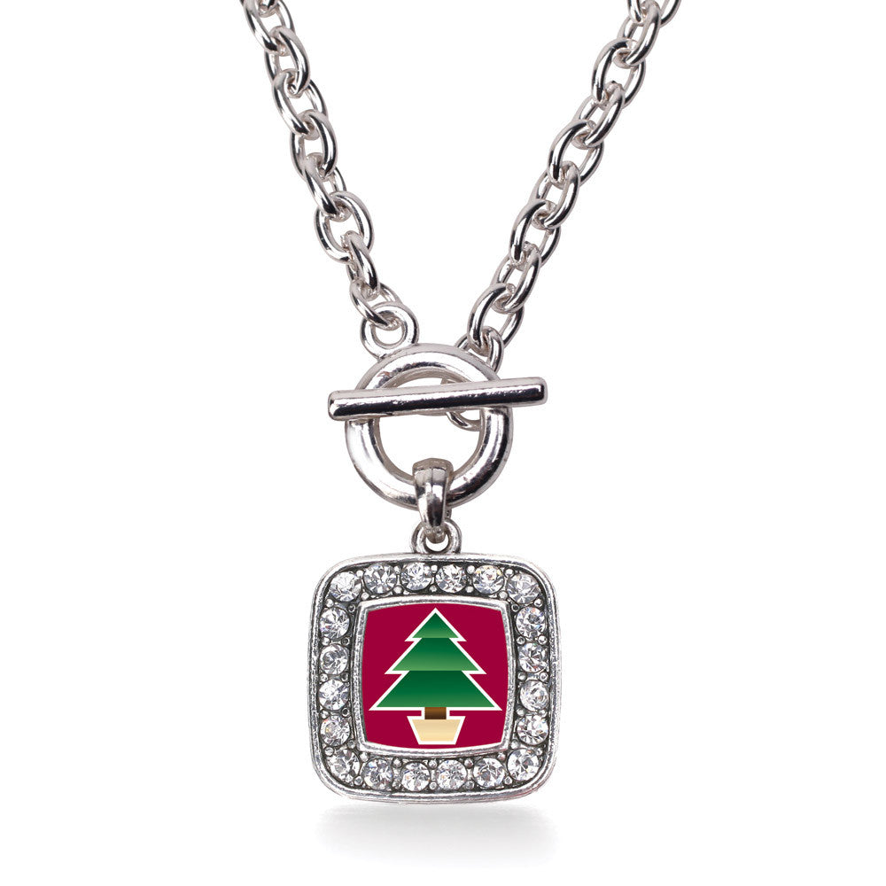 Holiday Tree Square Charm