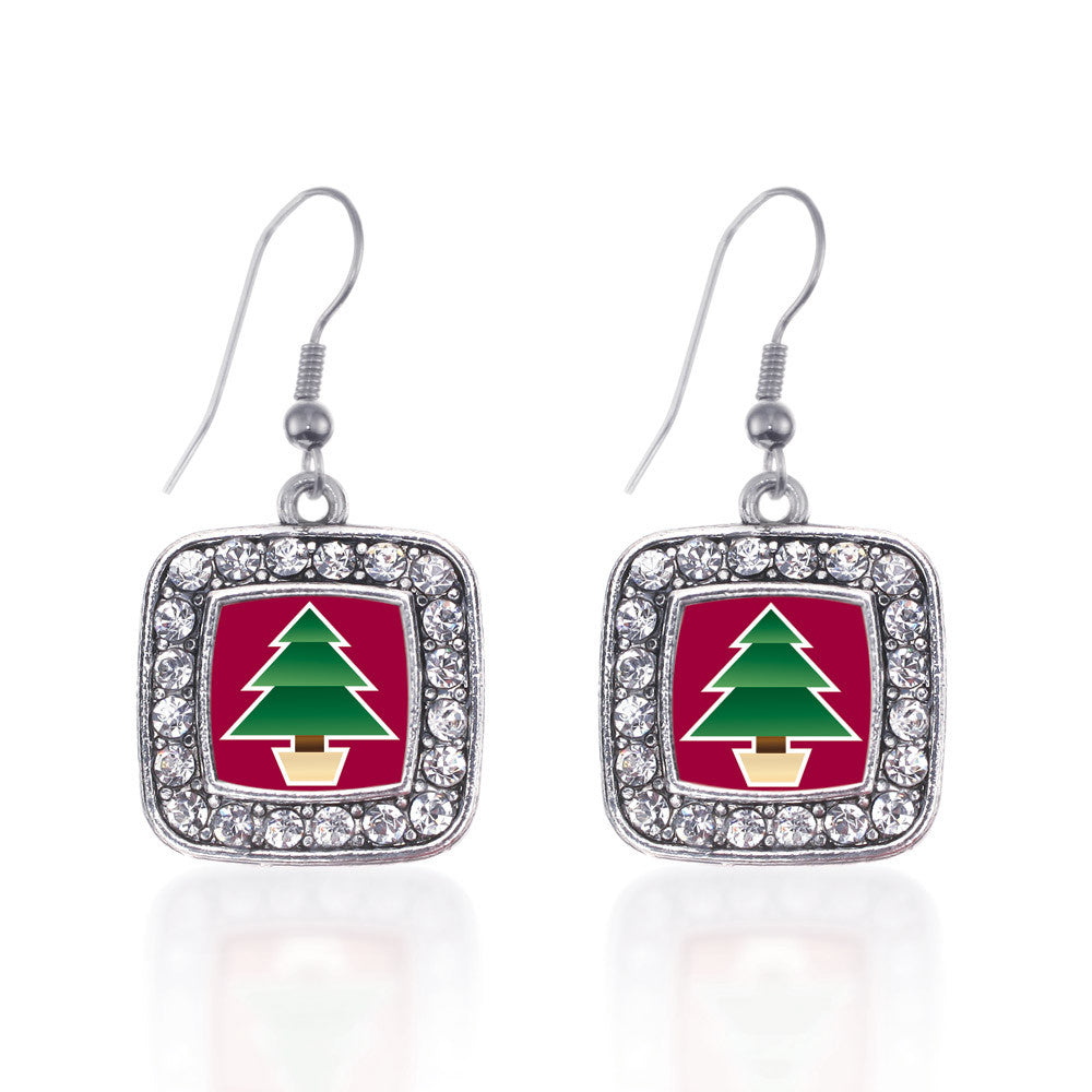 Holiday Tree Square Charm