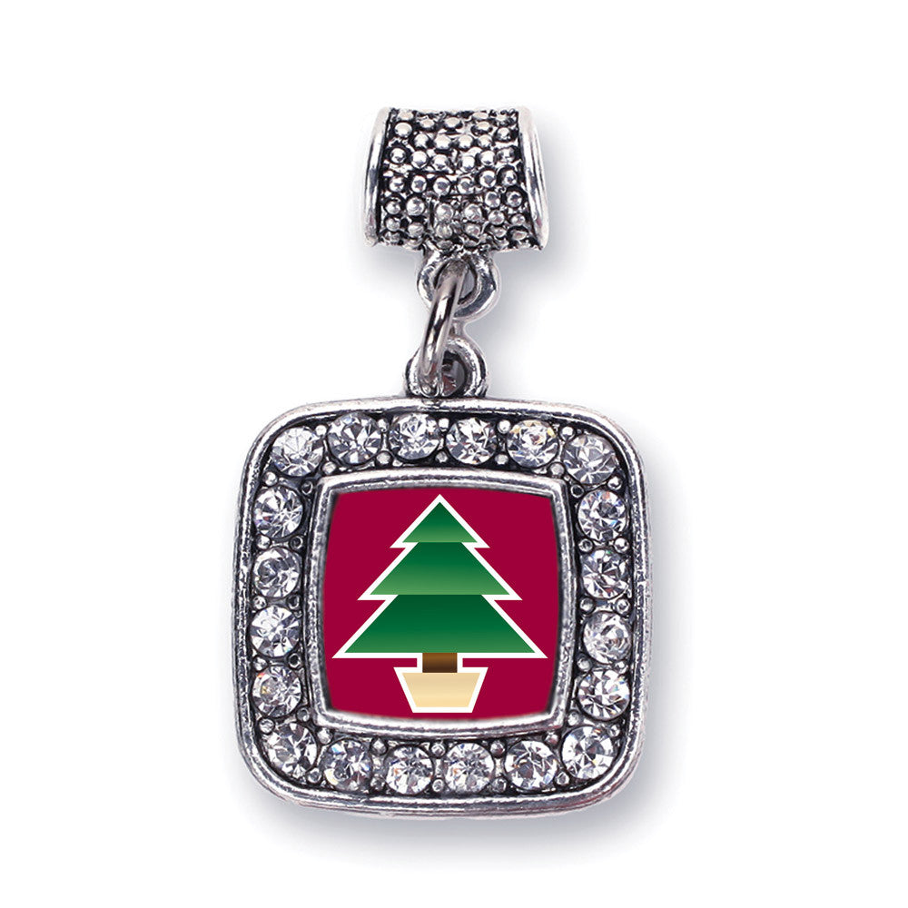 Holiday Tree Square Charm
