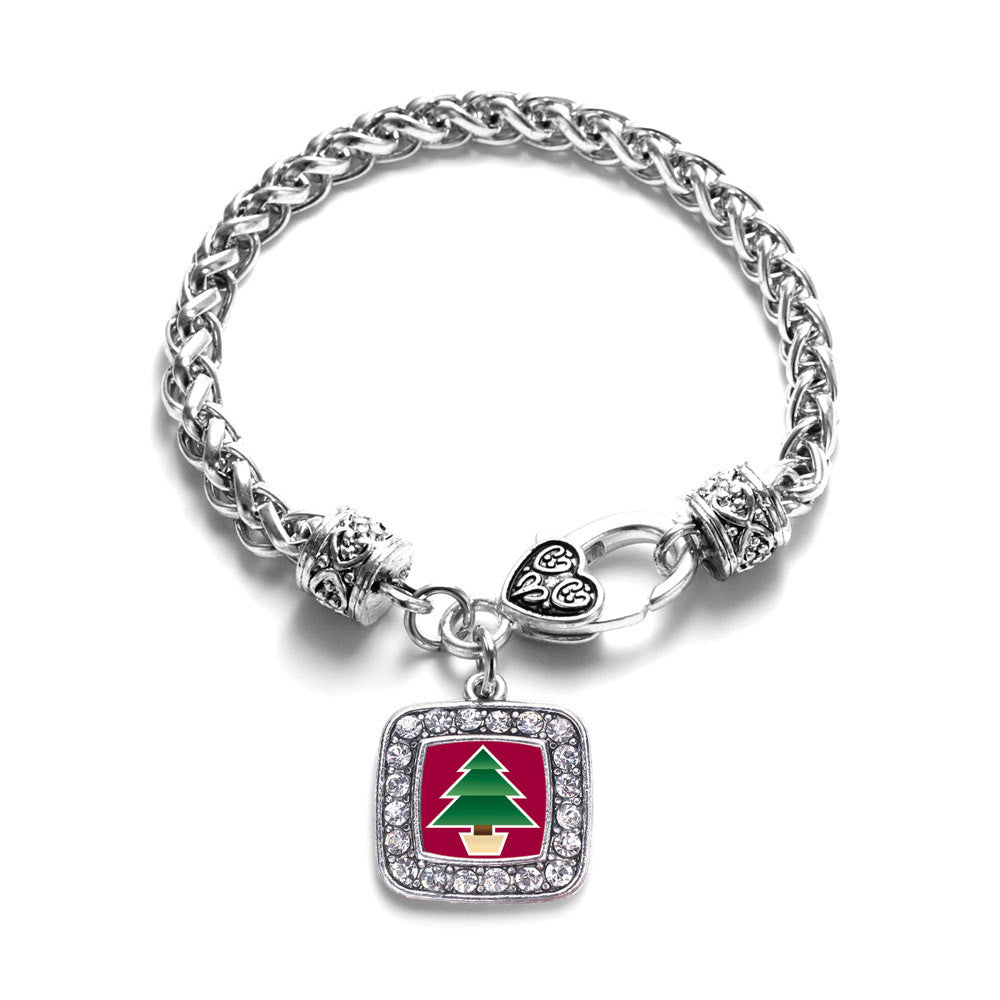 Holiday Tree Square Charm