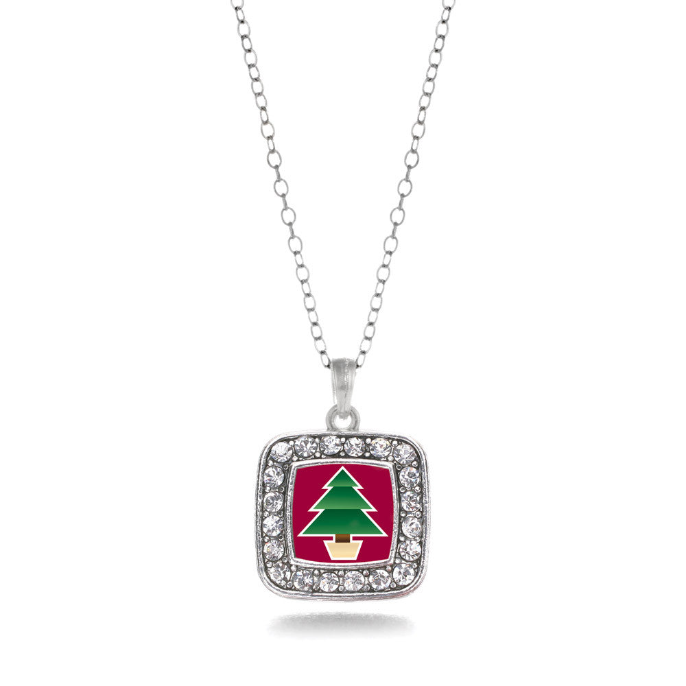 Holiday Tree Square Charm