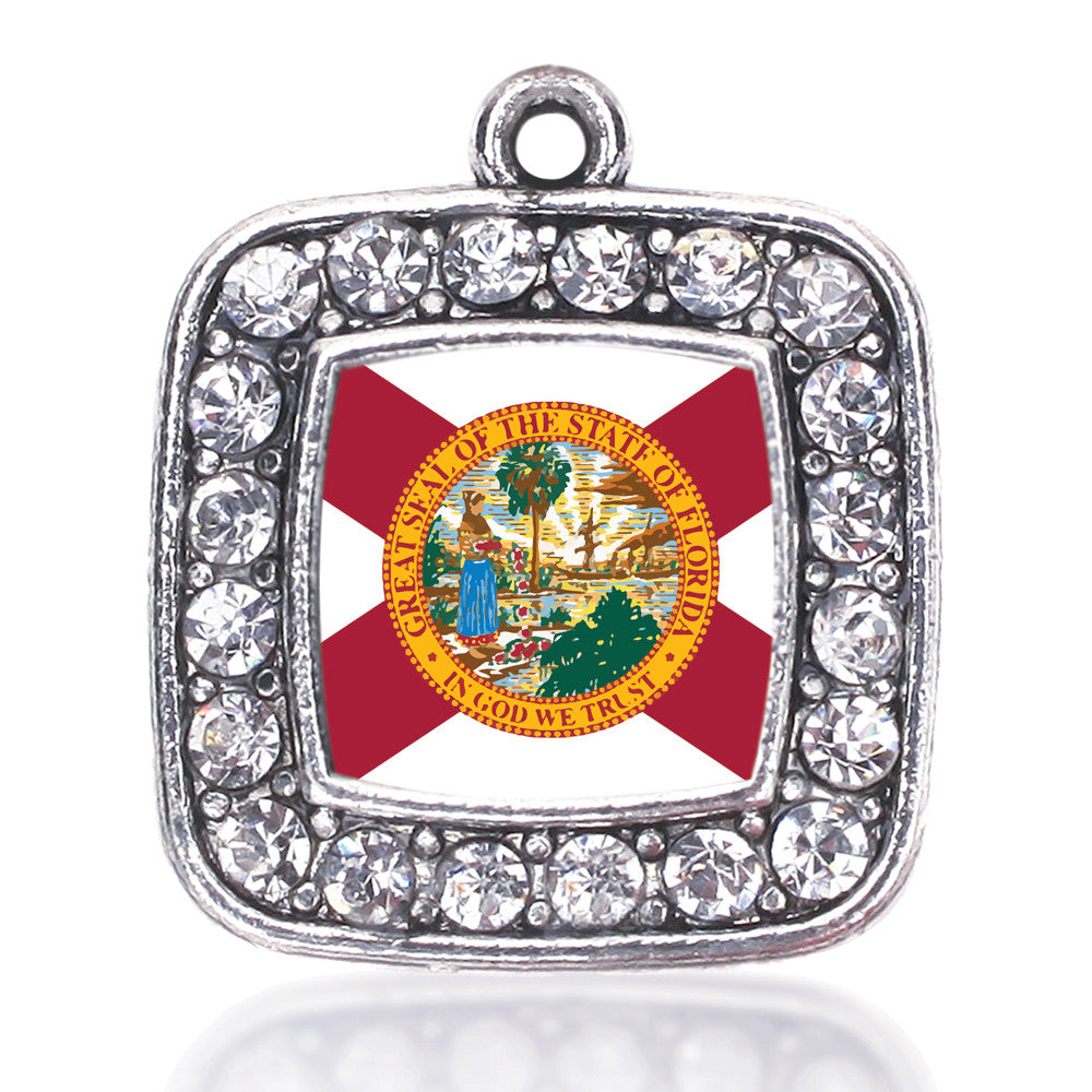 Florida Flag Square Charm