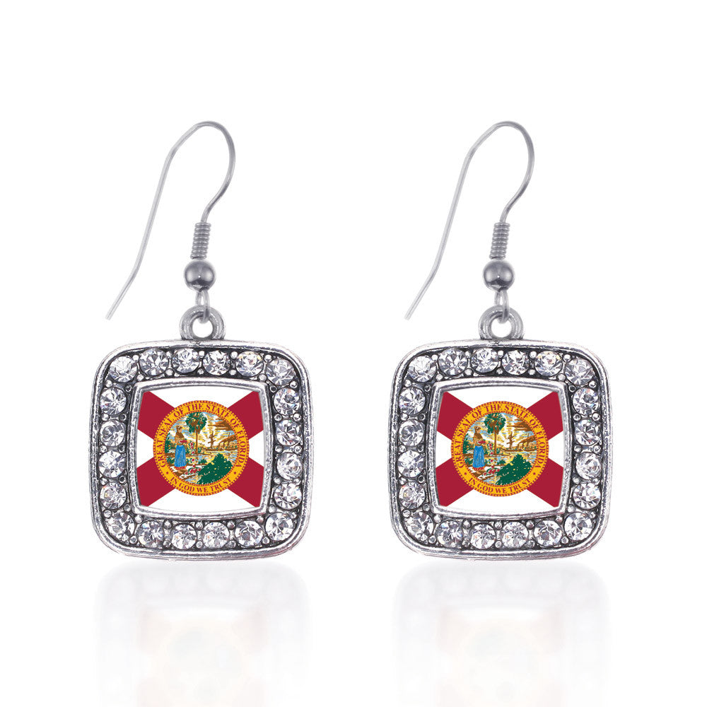 Florida Flag Square Charm