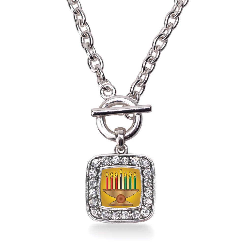 Kwanzaa Square Charm