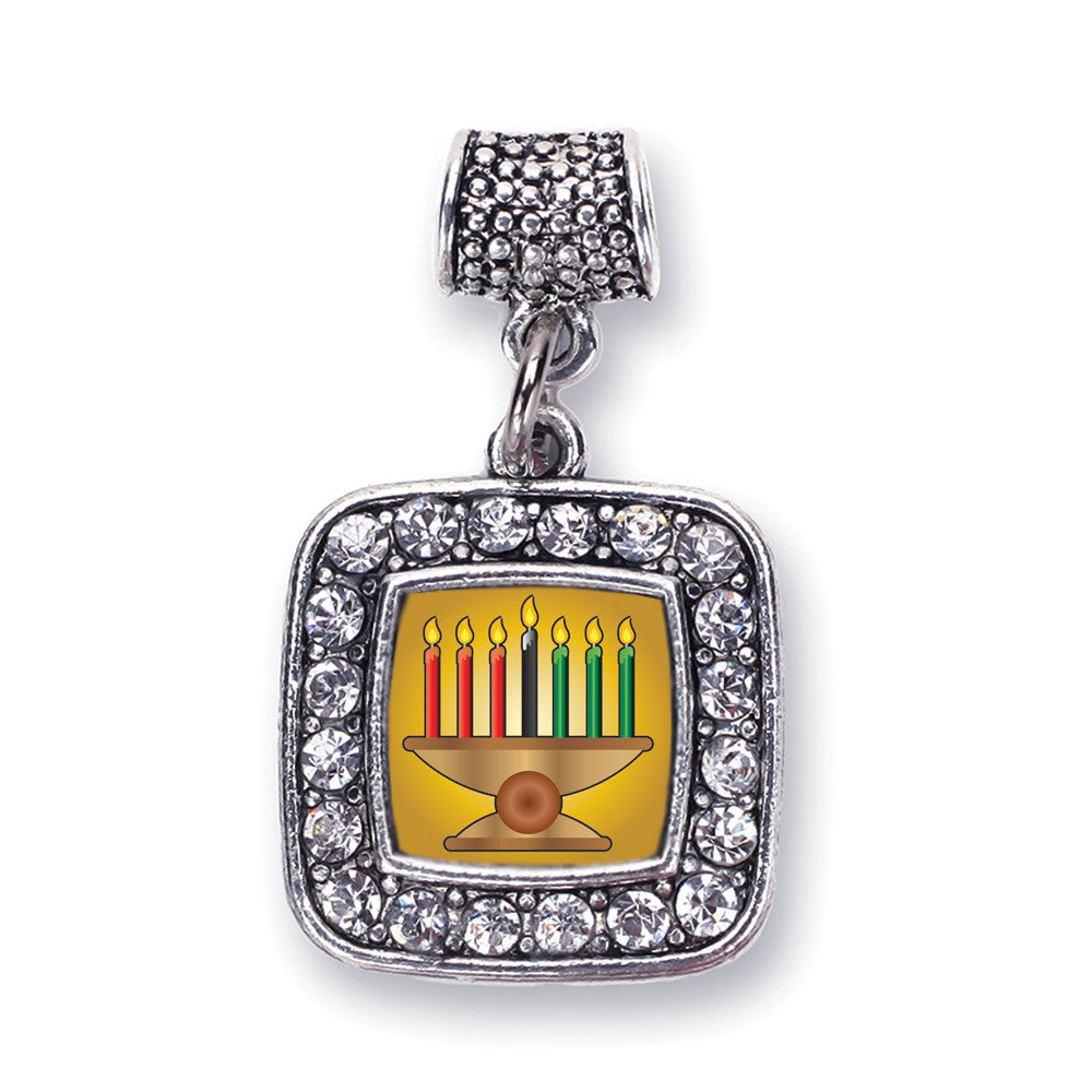 Kwanzaa Square Charm