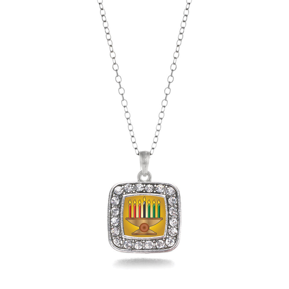Kwanzaa Square Charm