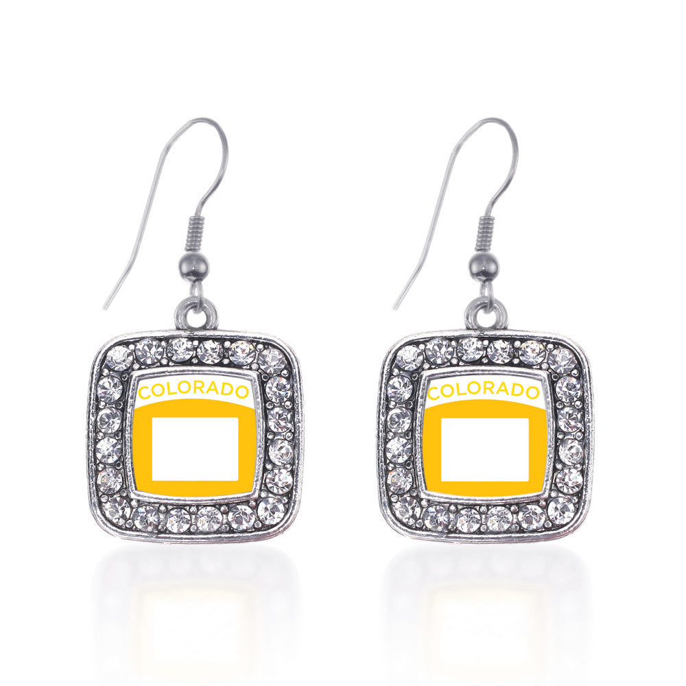 Colorado Outline Square Charm