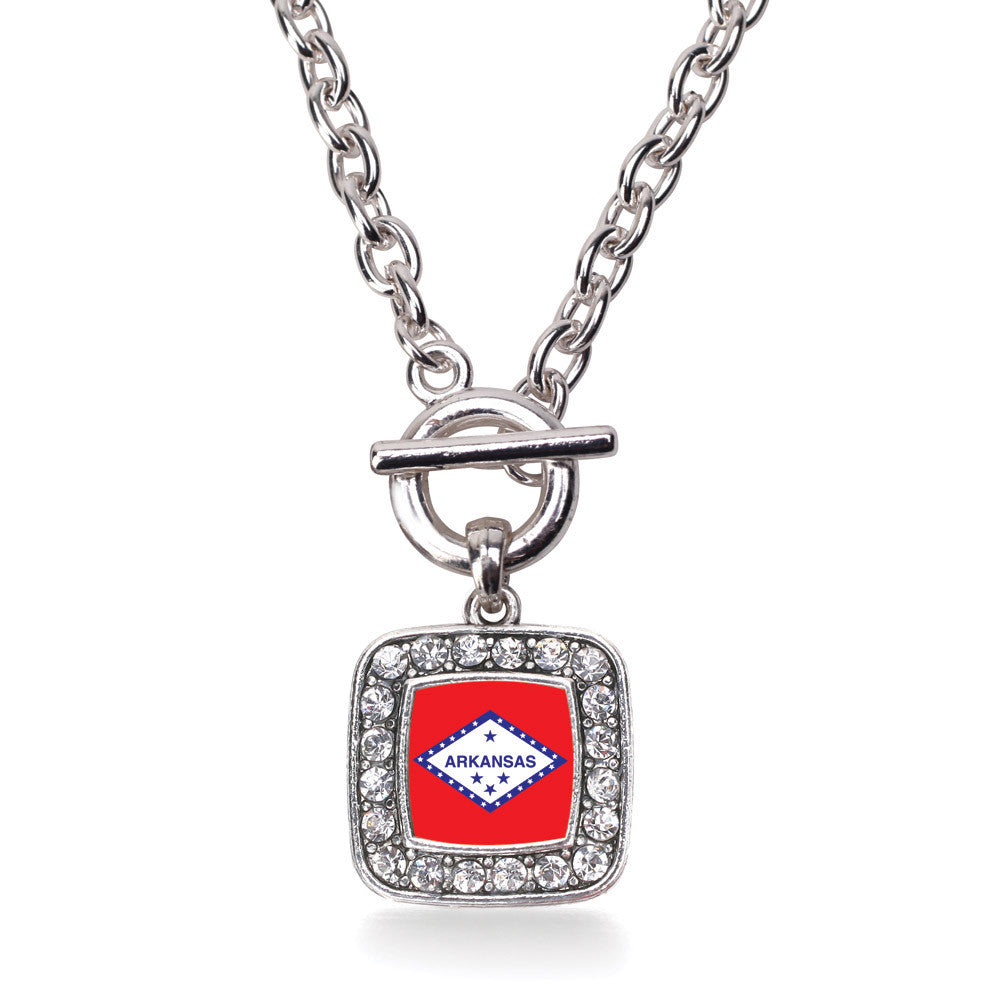 Arkansas Flag Square Charm