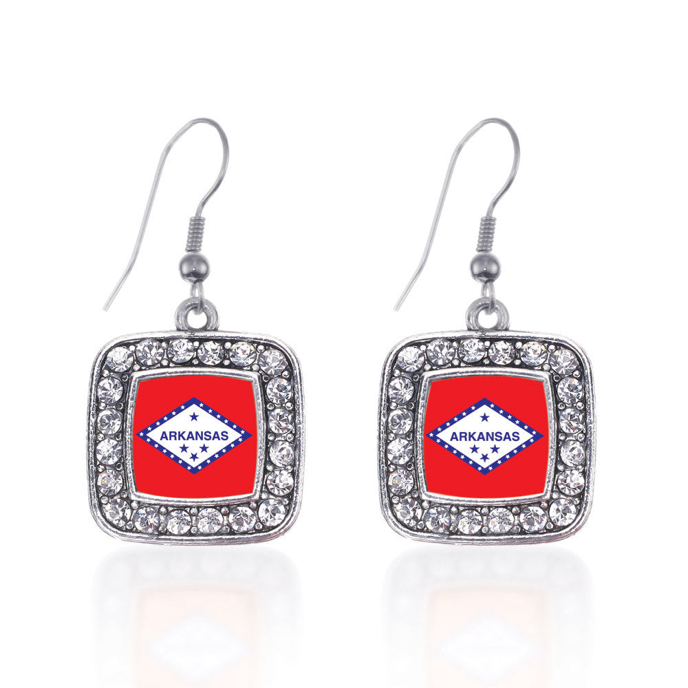 Arkansas Flag Square Charm