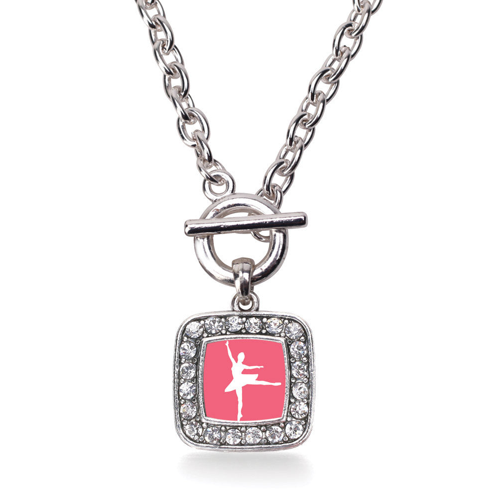 Ballerina Dancer Square Charm