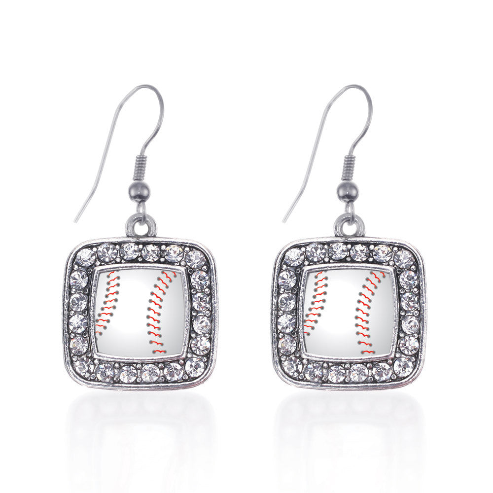 Baseball Square Charm