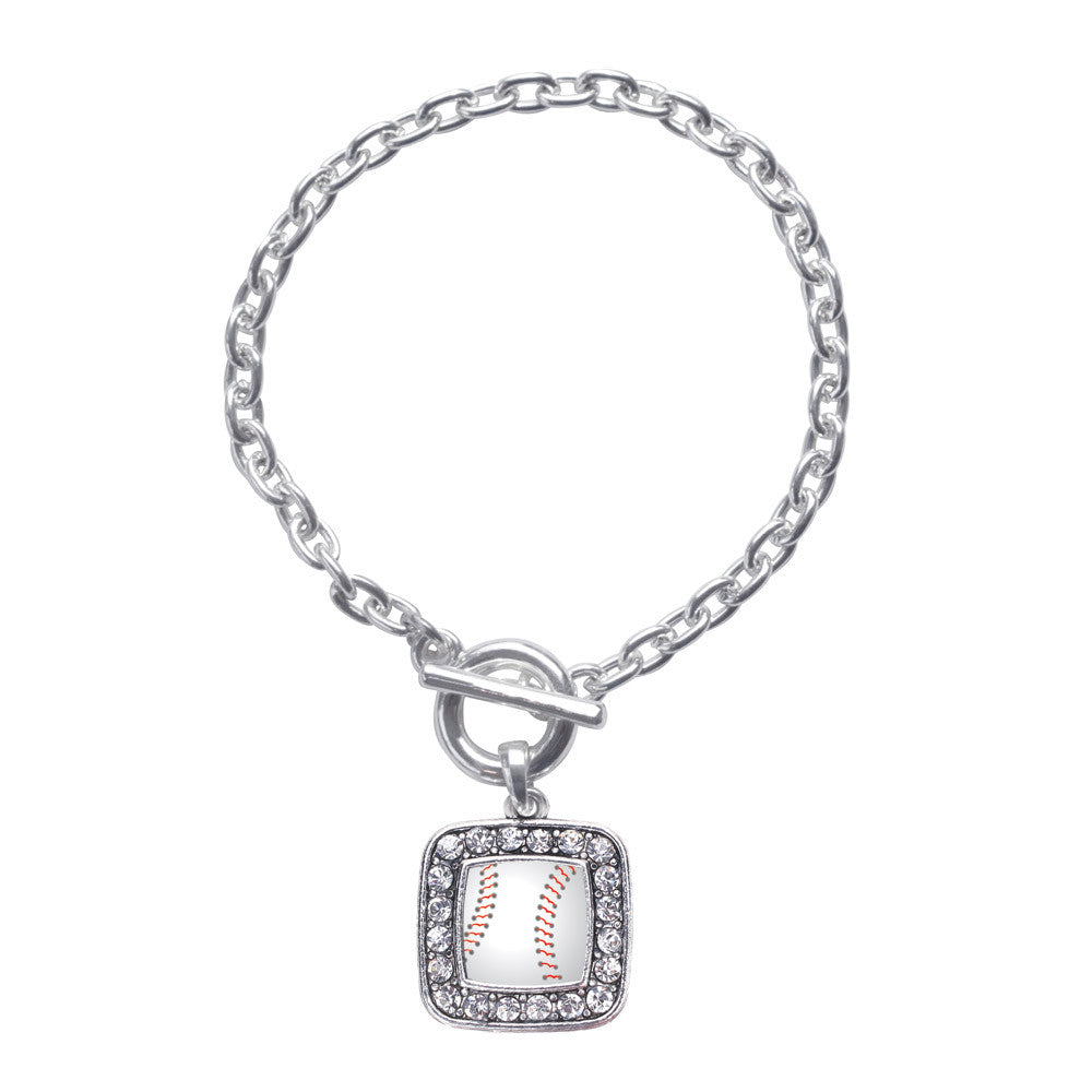 Baseball Square Charm