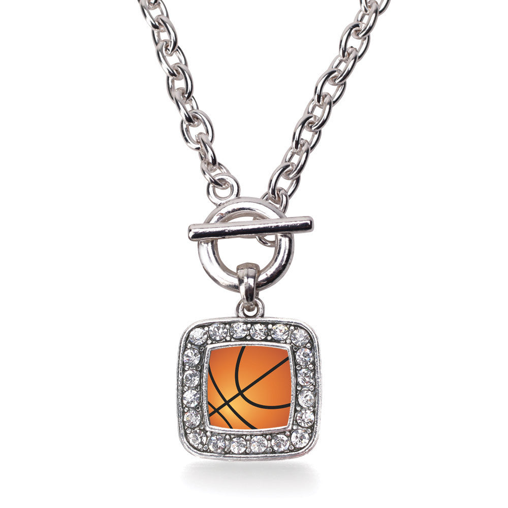 Basketball Square Charm