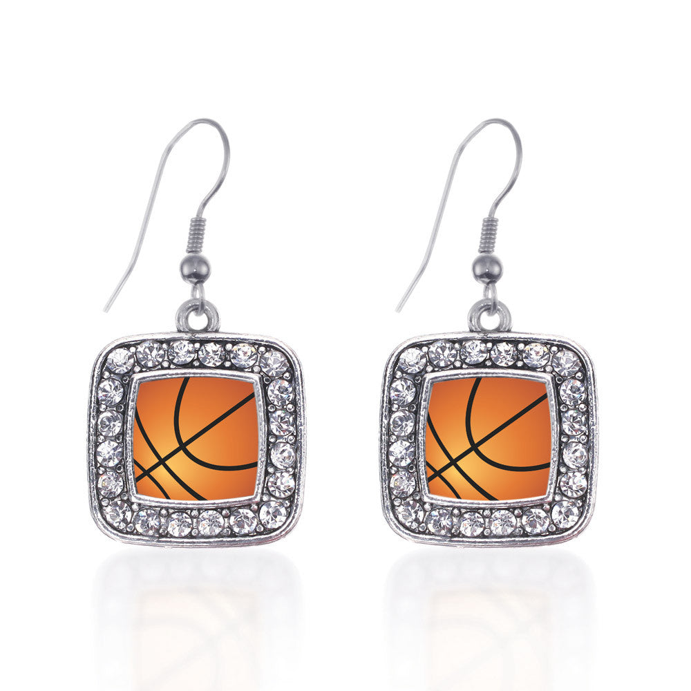 Basketball Square Charm