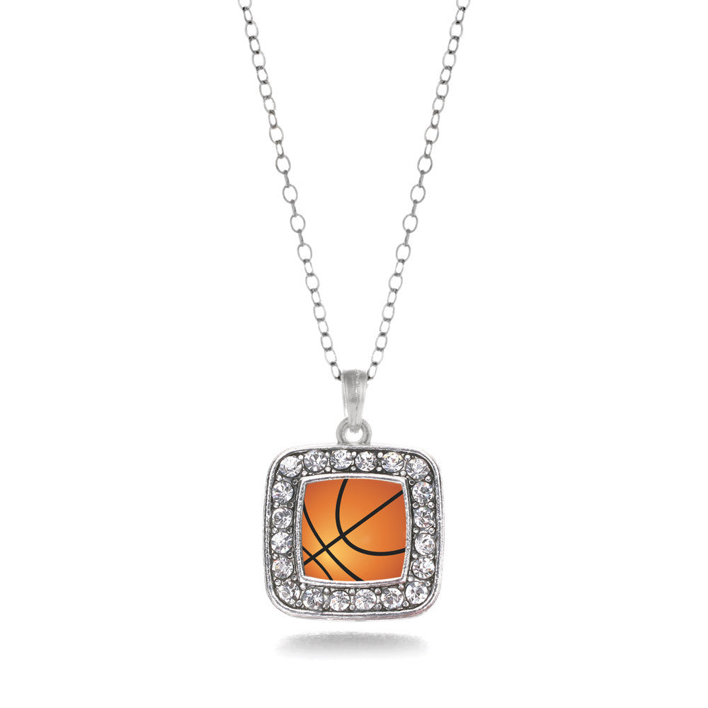 Basketball Square Charm