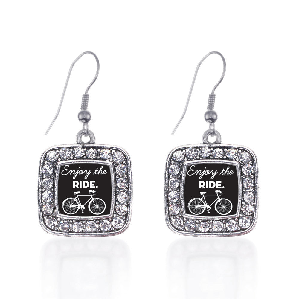 Bicyclist Square Charm