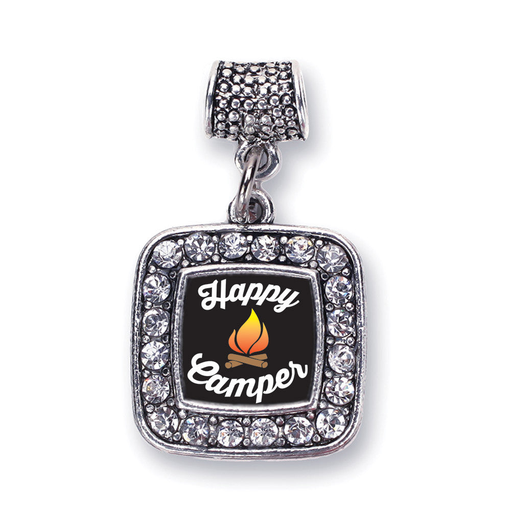 Happy Camper Square Charm