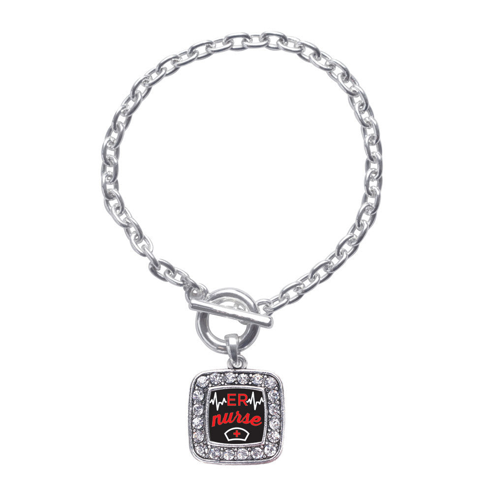 ER Nurse Square Charm