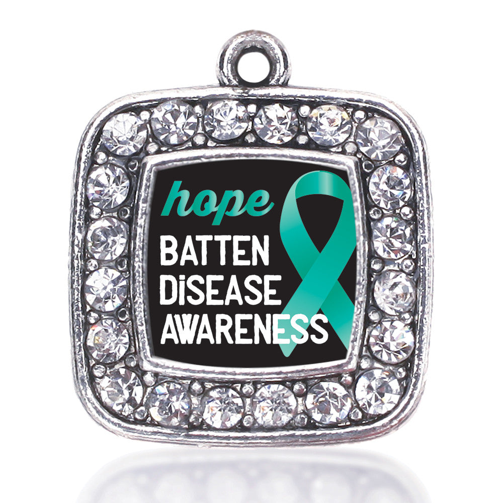Batten Disease Square Charm