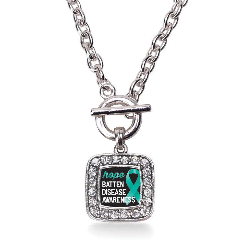 Batten Disease Square Charm