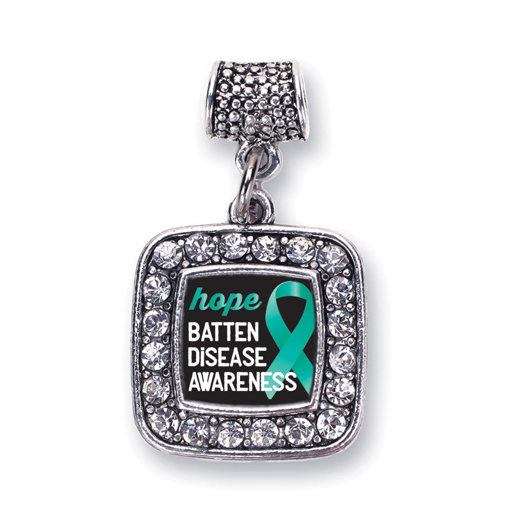 Batten Disease Square Charm