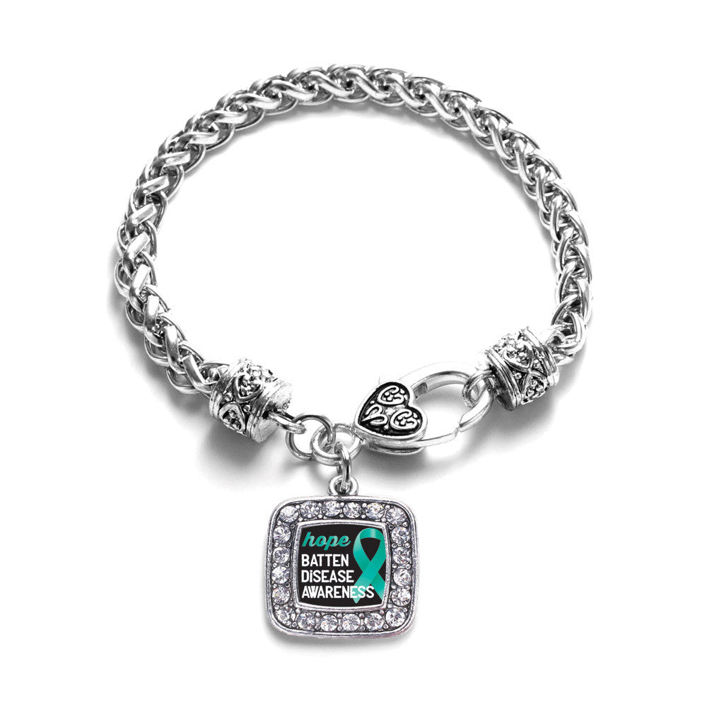 Batten Disease Square Charm
