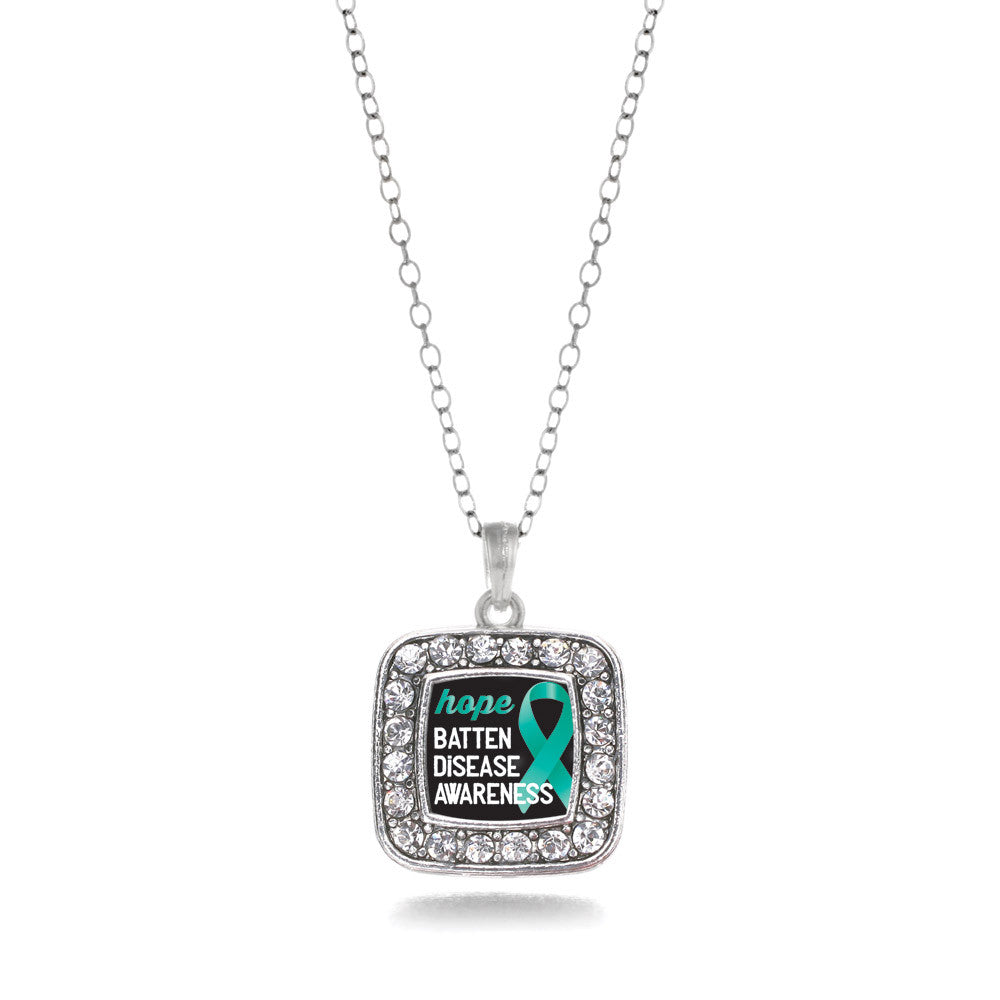 Batten Disease Square Charm