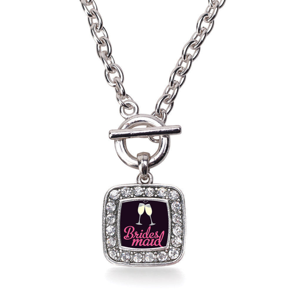 Bridesmaid Square Charm