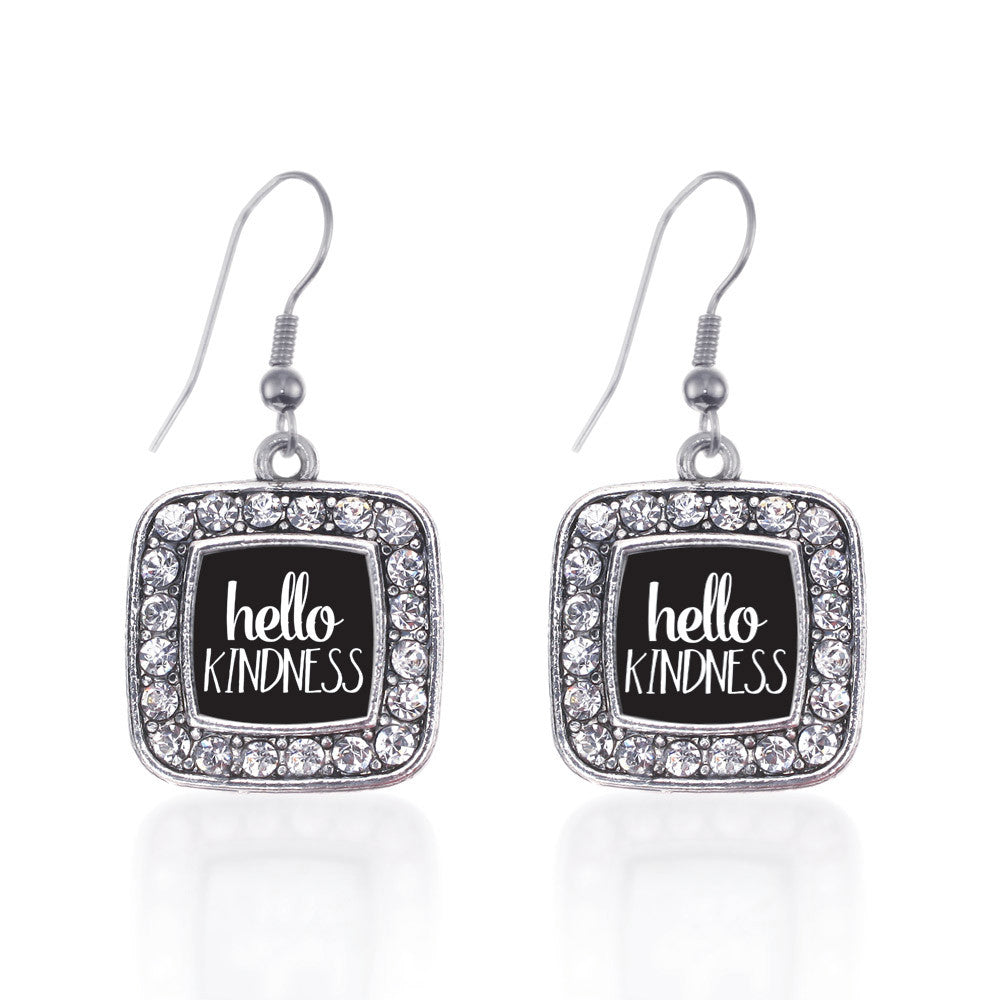 Hello Kindness Square Charm