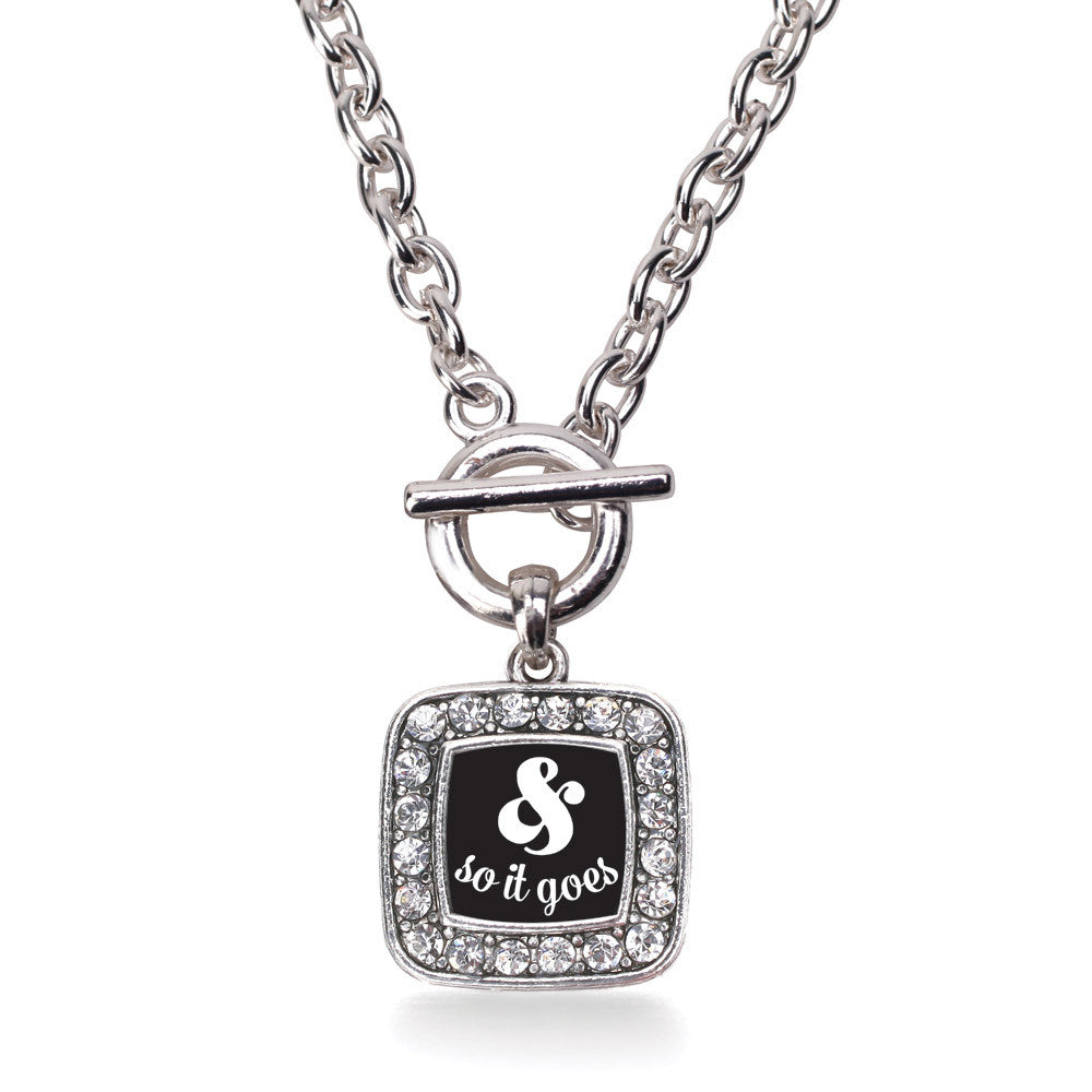 And So It Goes Square Charm