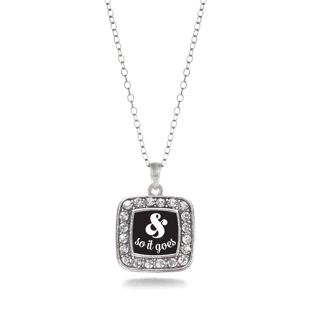 And So It Goes Square Charm