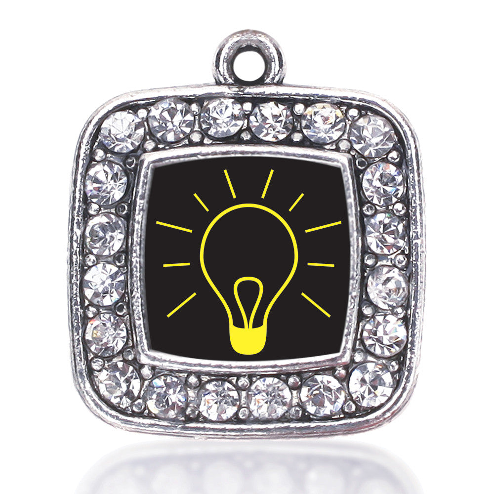 Bright Idea Square Charm
